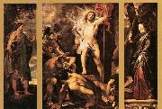 RUBENS, Pieter Pauwel The Resurrection of Christ Spain oil painting artist